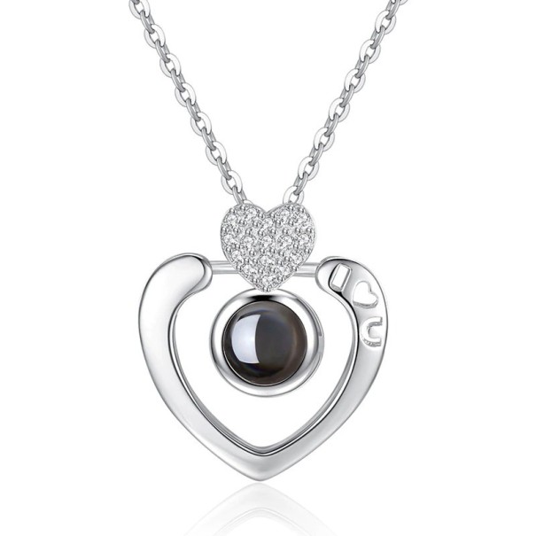 Collana da donna con messaggio 8