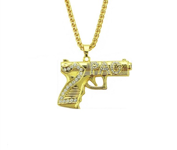 Collana da donna con pendente arma 12