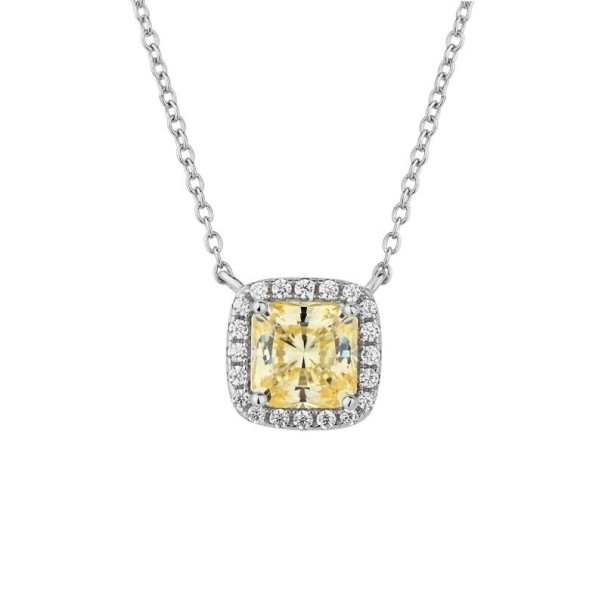 Collana da donna con pendente D825 giallo