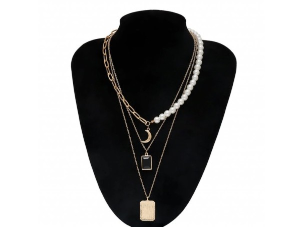 Collana da donna con perle G808 7