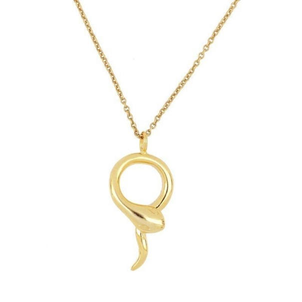 Collana da donna con serpente G509 oro