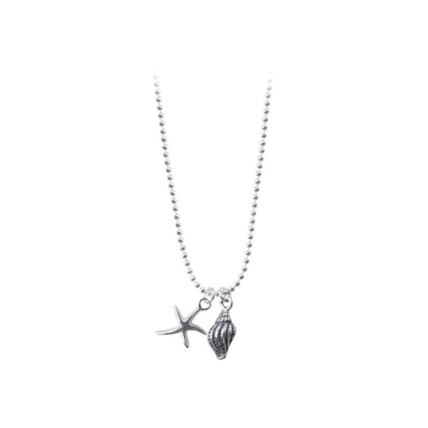 Collana da donna con stella marina D660 1