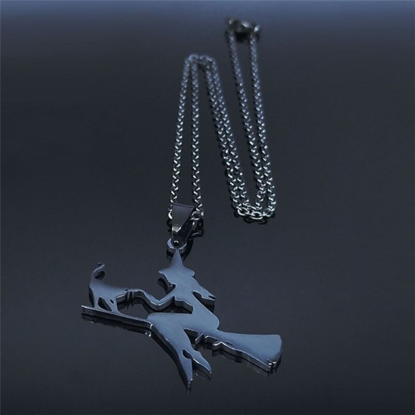 Collana da donna con strega 1