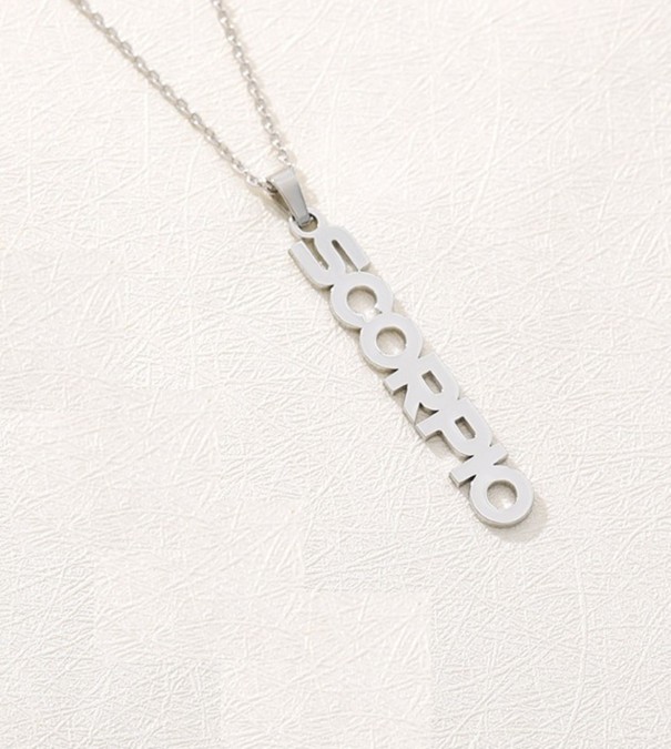 Collana da donna zodiacale argento 10