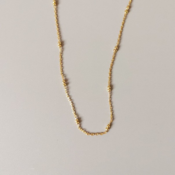 Collana dorata da donna G456 3