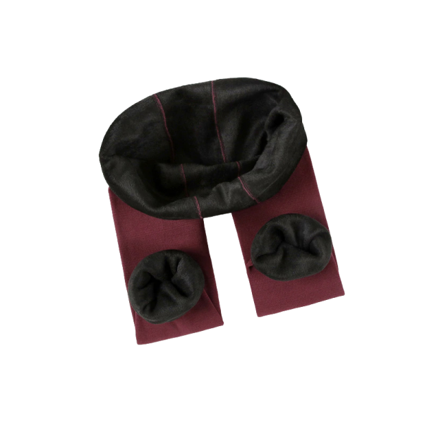 Collants chauffants bordeaux L
