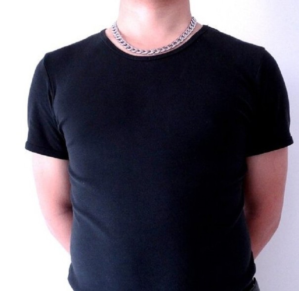 Collar de cadena para hombre D118 50 cm