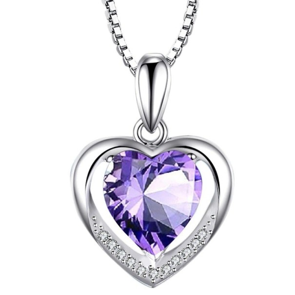 Collar de corazón para mujer D603 3
