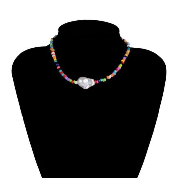 Collar de cuentas para mujer G811 7