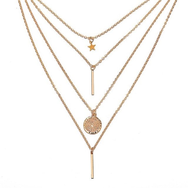 Collar de mujer con colgantes G812 10