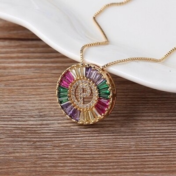 Collar de mujer con letra D286 P