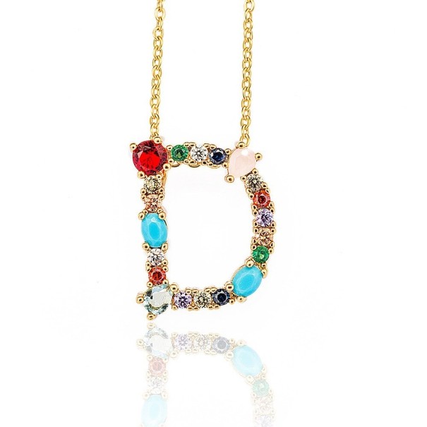 Collar de mujer con letras J91 D