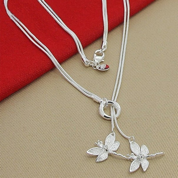 Collar de mujer con libélulas 1