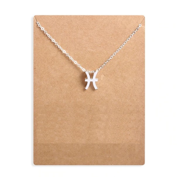 Collar de mujer con signos del zodiaco 18