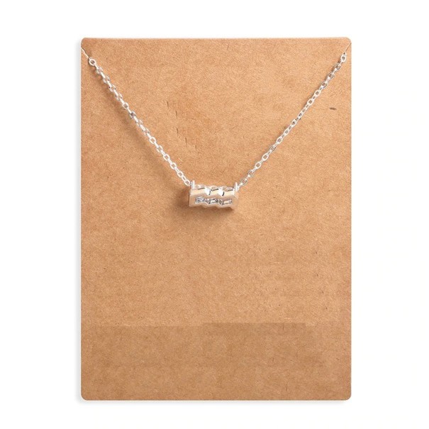 Collar de mujer con signos del zodiaco 8