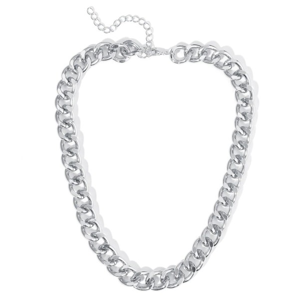 Collar de mujer D30 plateado 2