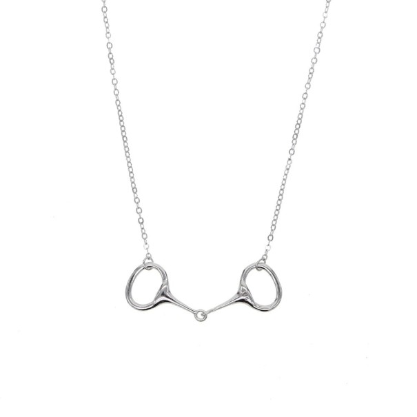 Collar de mujer G581 plateado
