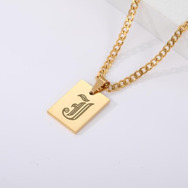 Collar de mujer letra D135 J