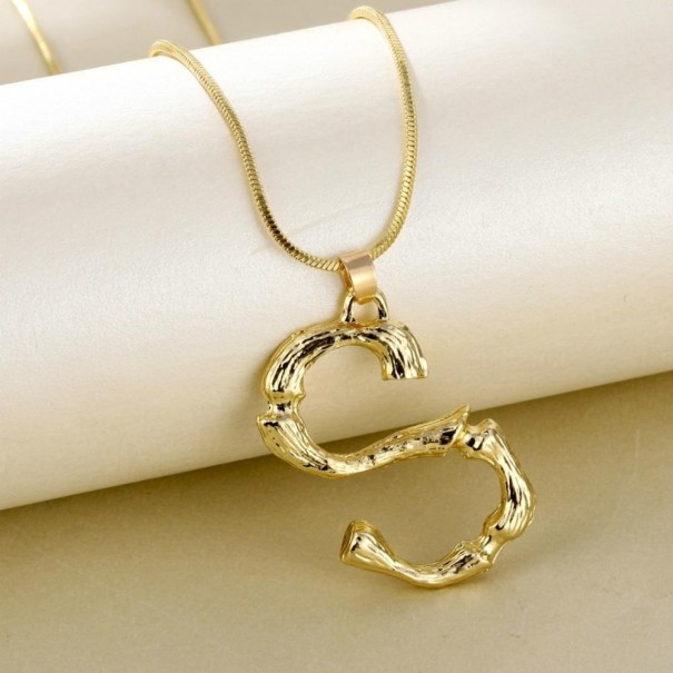 Collar de mujer letra D148 S