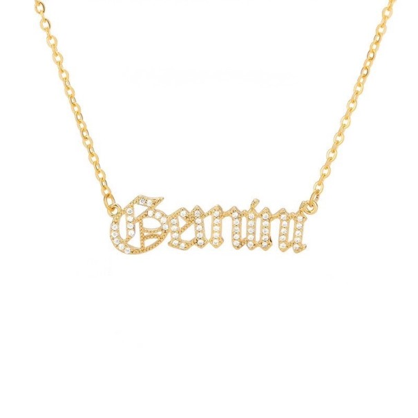 Collar de mujer zodiaco D841 rosa viejo 2