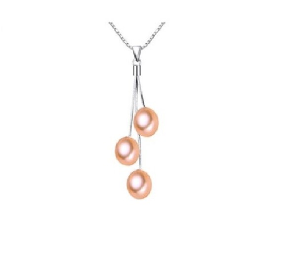 Collar de perlas para mujer D454 3