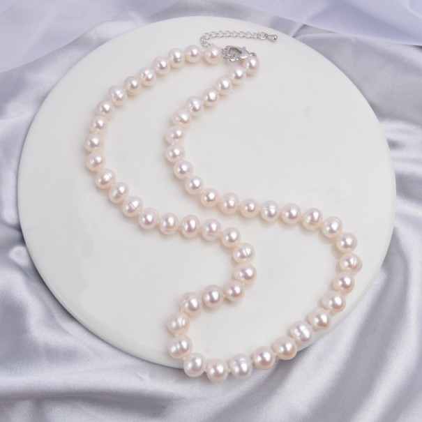 Collar de perlas para mujer M10 45 cm