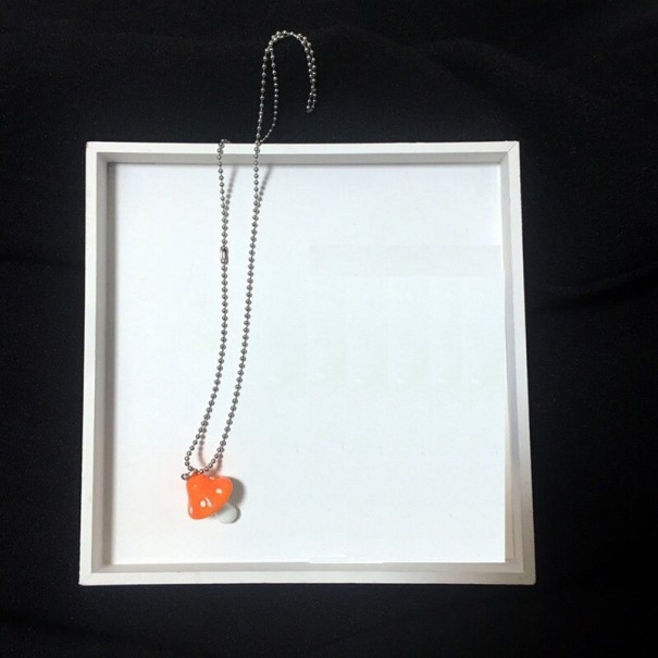 Collar de setas para mujer naranja claro