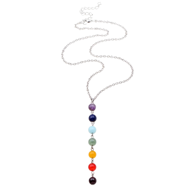 Collar de siete chakras para mujer 1