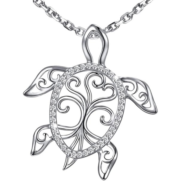 Collar de tortuga para mujer G651 1