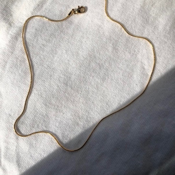 Collar delicado de mujer D85 40 cm