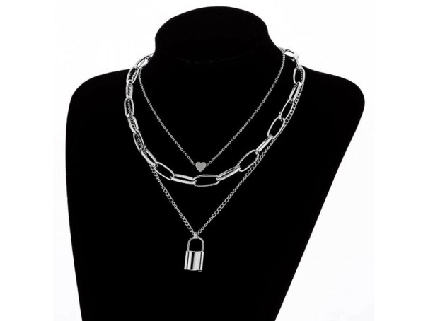 Collar largo de mujer con colgante 4