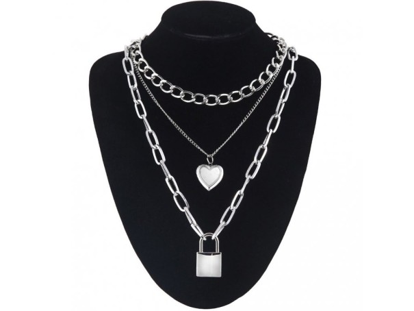 Collar macizo de mujer G802 6