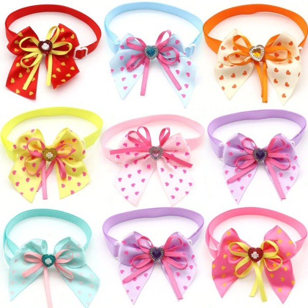 Collar with Bow 30 pcs C1153 1