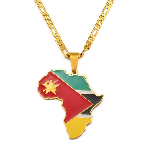 Collier avec drapeau 15