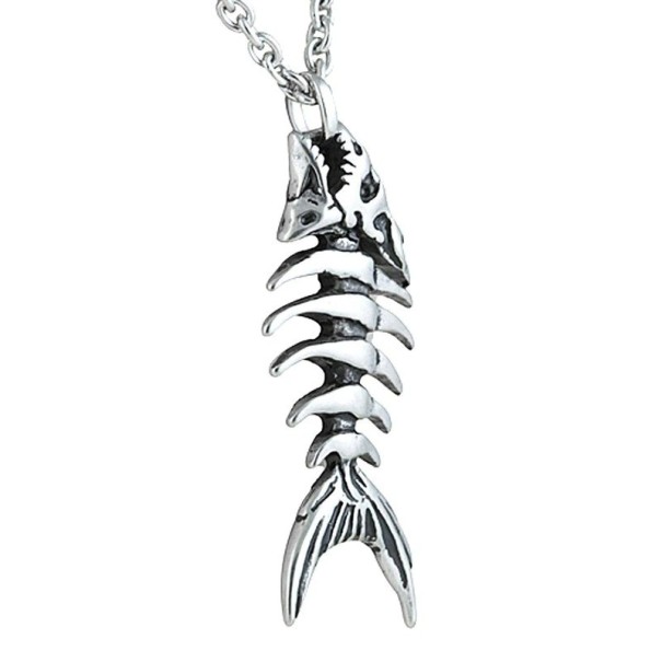 Collier avec une structure de poisson 1