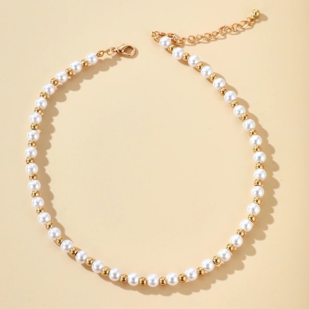 Collier de perles pour femmes D365 1