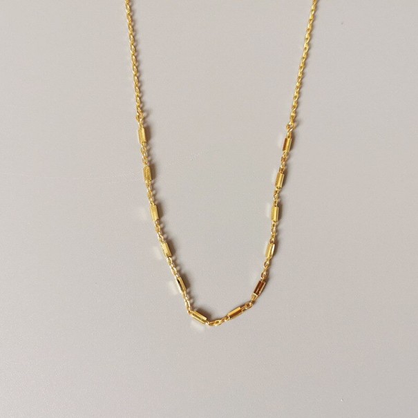 Collier doré pour femmes G456 2