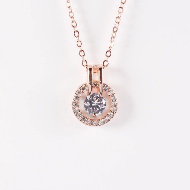 Collier féminin avec pendentif D396 4