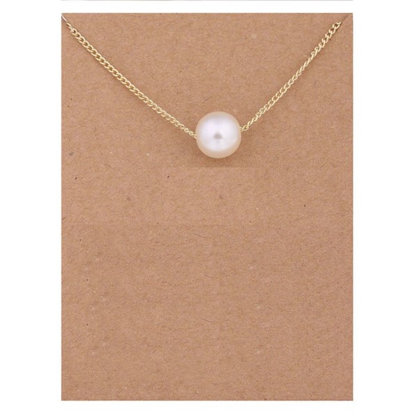 Collier fin pour femmes avec pendentif G763 9