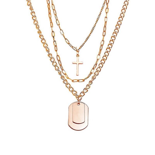 Collier long pour femme avec pendentif 1