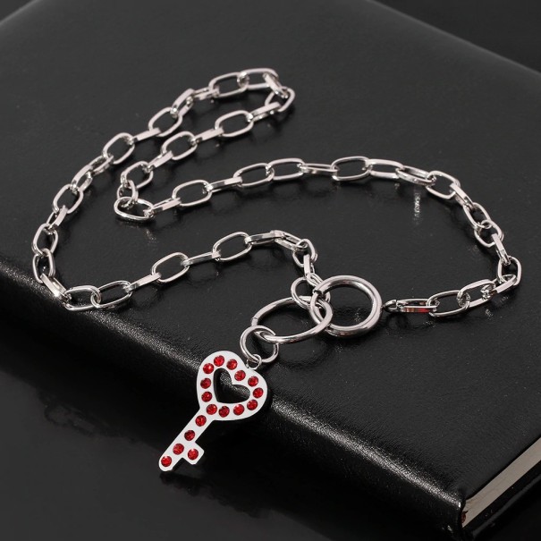 Collier massif pour femme avec clé 1