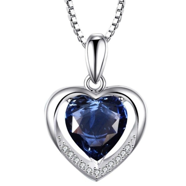 Collier pour femme avec cœur D603 2