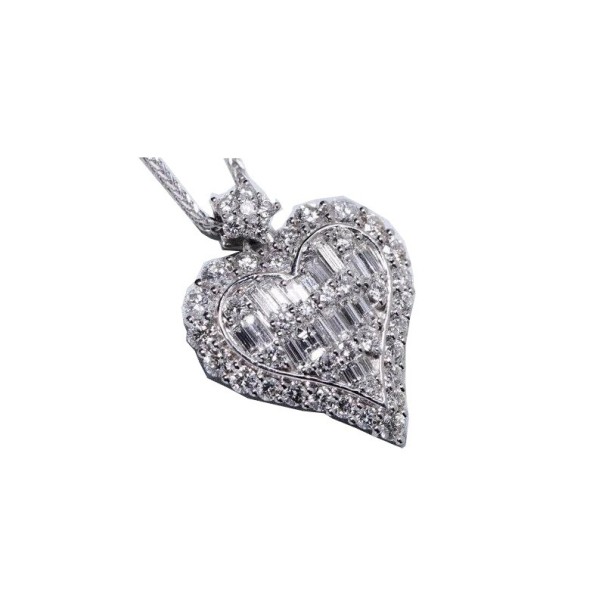 Collier pour femme avec cœur D797 1