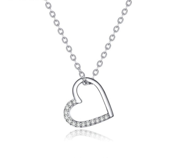 Collier pour femme avec cœur G498 1