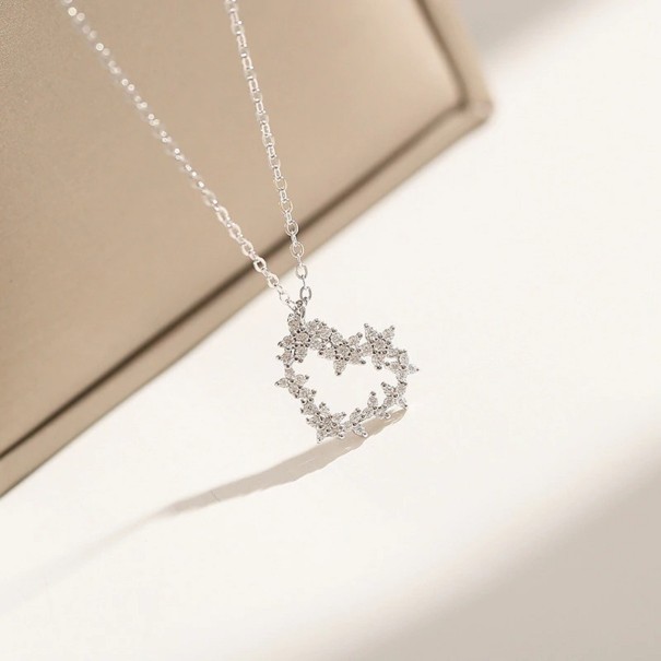 Collier pour femme avec cœur G562 1