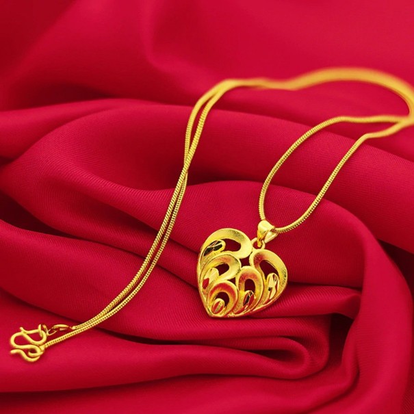 Collier pour femme avec cœur G597 1