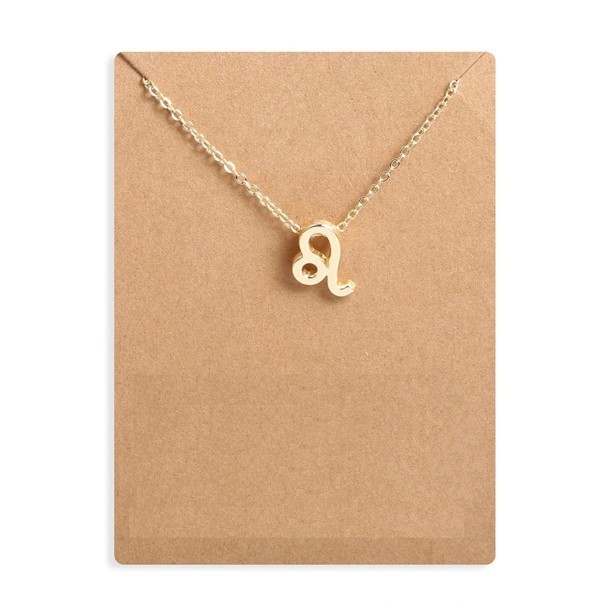 Collier pour femme avec des signes du zodiaque 15