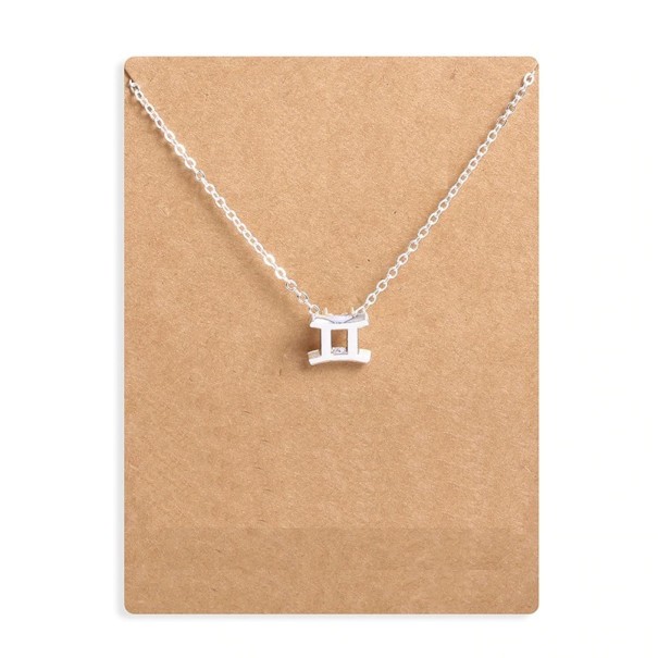 Collier pour femme avec des signes du zodiaque 24