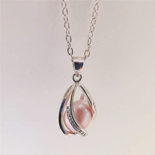 Collier pour femme avec perle D595 2