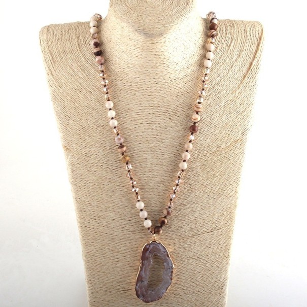 Collier pour femme avec pierre 3